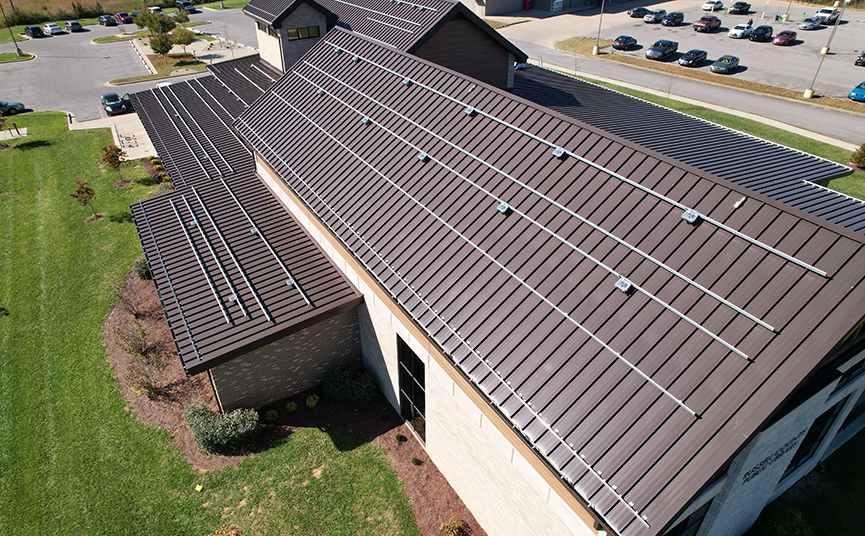 美国肯塔基州社区公共图书馆光伏项目87.2kW-3